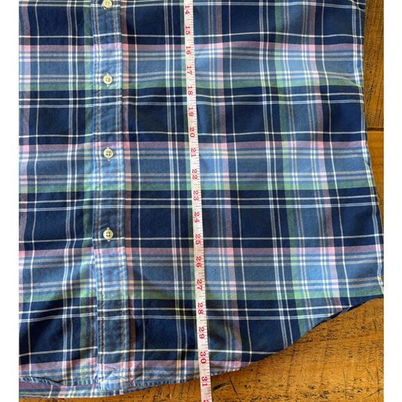 Mens Ralph Lauren Classic Fit Multi Color Plaid Long Sleeve Button Down Shirt XL - Picture 10 of 10
